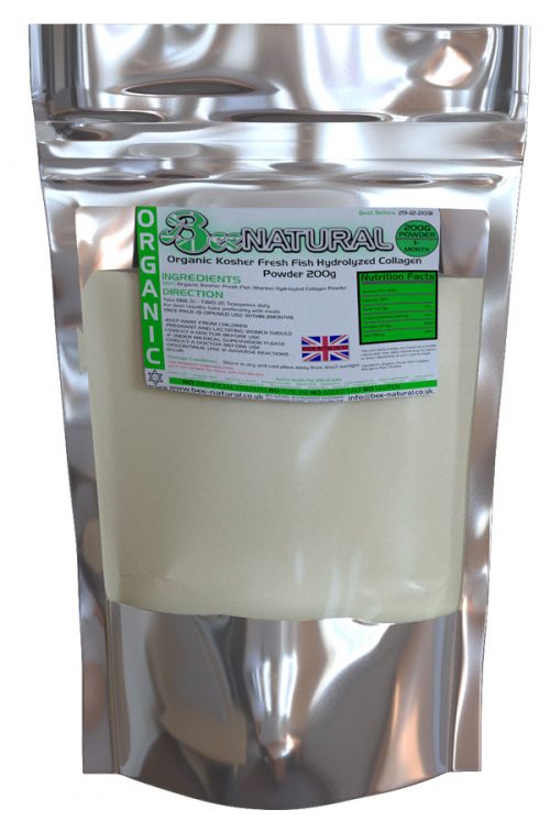 Hydrolyzed-Organic-Kosher-Marine-Fish-Collagen-Powder-200g
