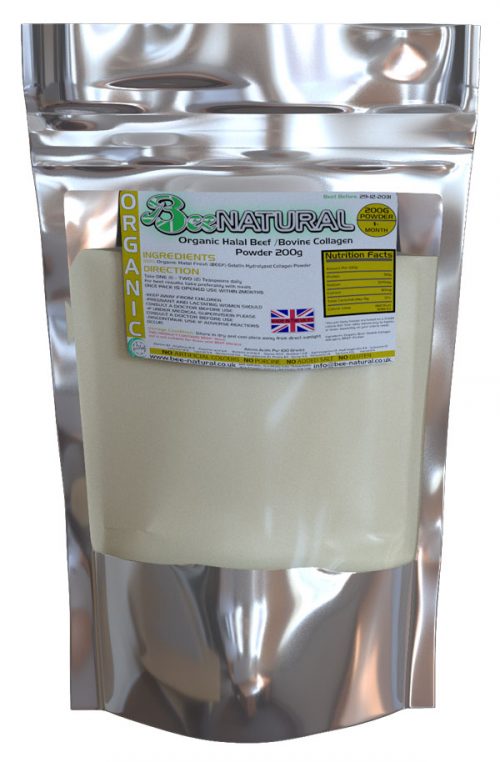 Organic-Bovin-Halal-Beef-Collagen-Powder-200g