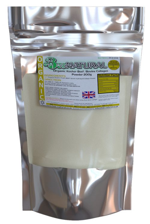 Organic-Kosher-Bovin-Beef-Collagen-Powder-200g