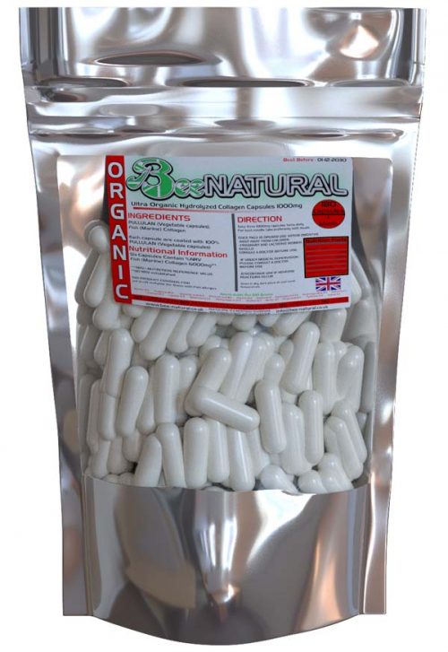180 Ultra Pullulan Orgainc Pack Design Label